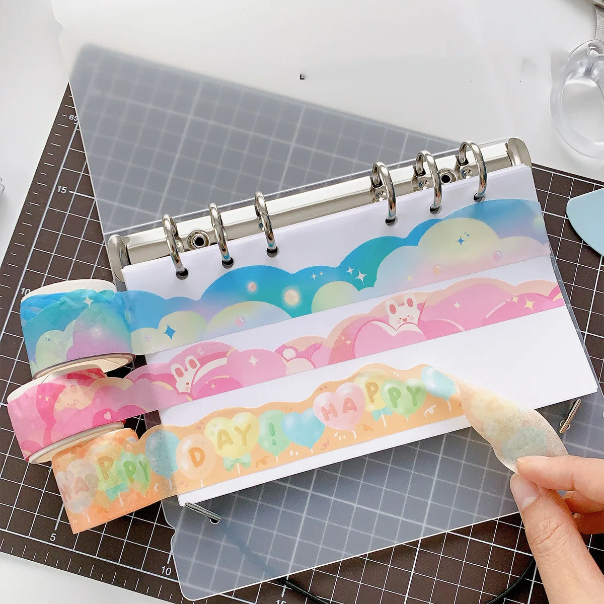 A4 A5 A6 Wit Release Papier Losbladige Opslag Boek 40 Vellen voor Washi Tape Afplakband Accessoires Scrapbooking DIY Tool