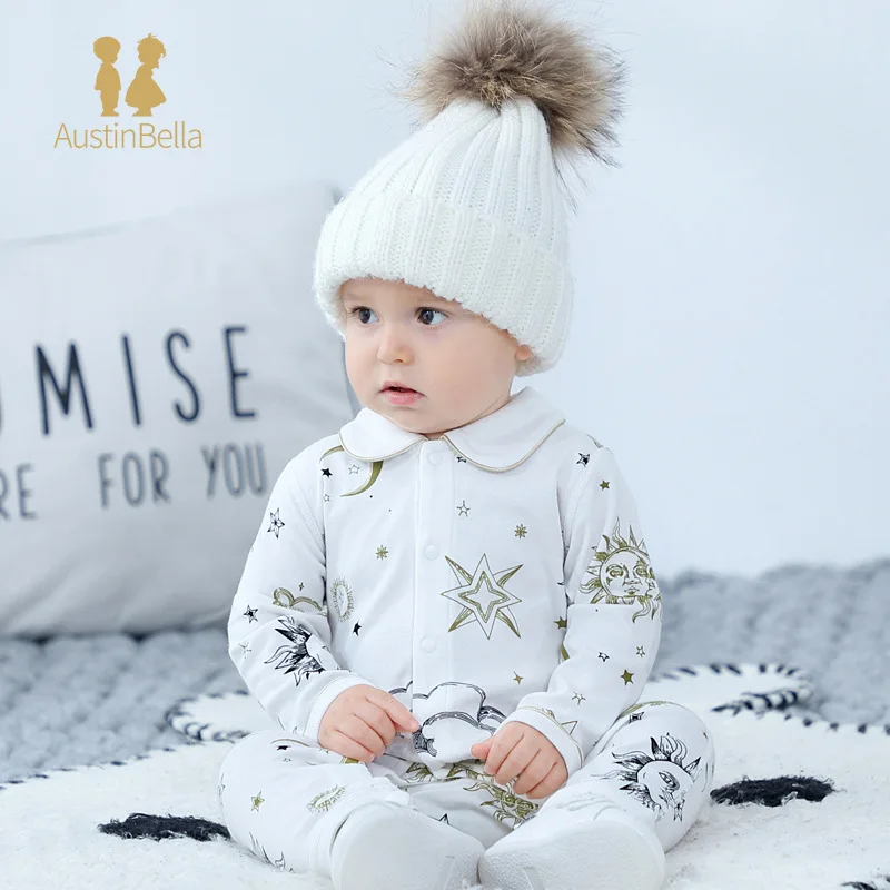 

Baby Boy Rompers Spring Autumn Oragnic Cotton Baby Wear Boy Clothing Newborns One-pieces Jumpsuit Infants Kids Bodysuits