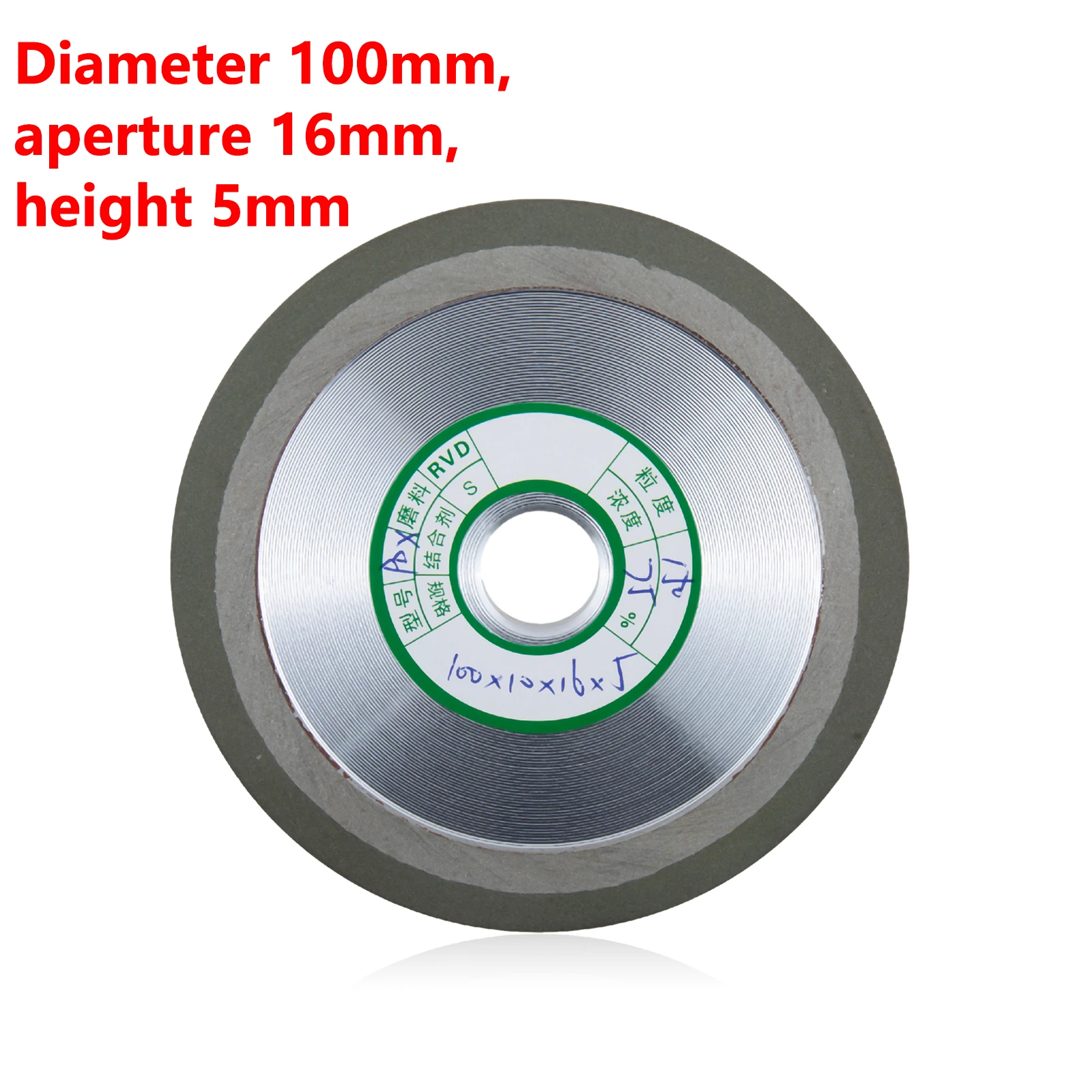 1pcs Grinding wheel 4 inch For Carbide Metal Hypotenuse Sharpener Style Supplies Tool 100mm Widen 150 Grit Alloy Ceramic