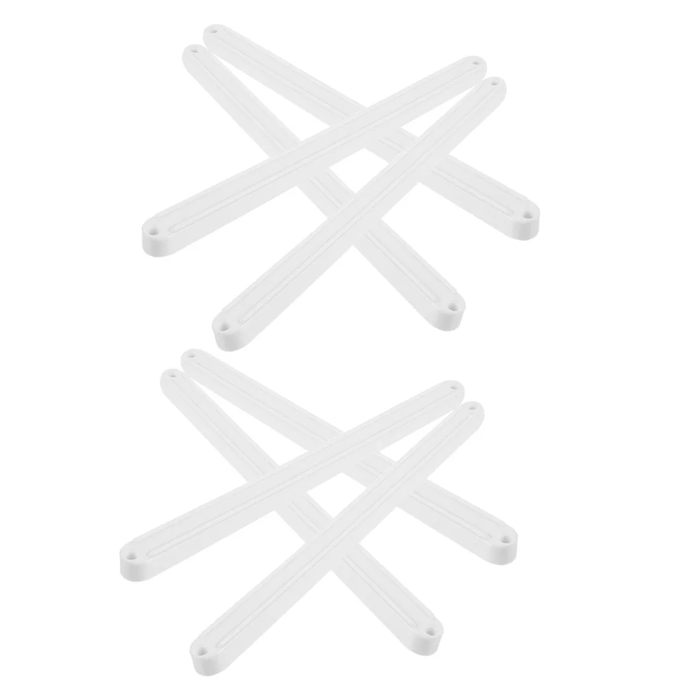 

8 шт., сверхмощные пластиковые направляющие для ящиков, гладкие направляющие для шкафа, замена направляющих для выдвижных ящиков, ящики для хранения мебели