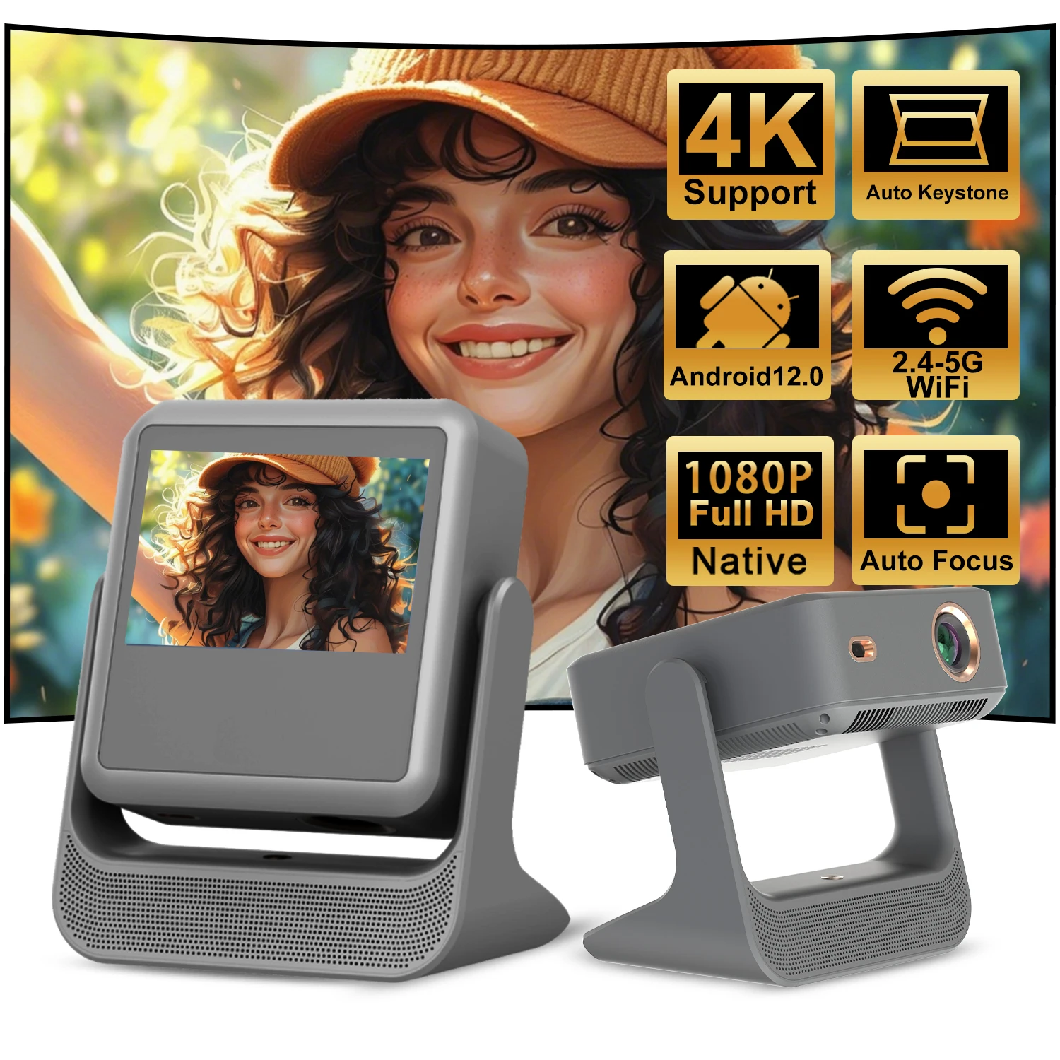 4K & 1080P Dual-Scr… - image