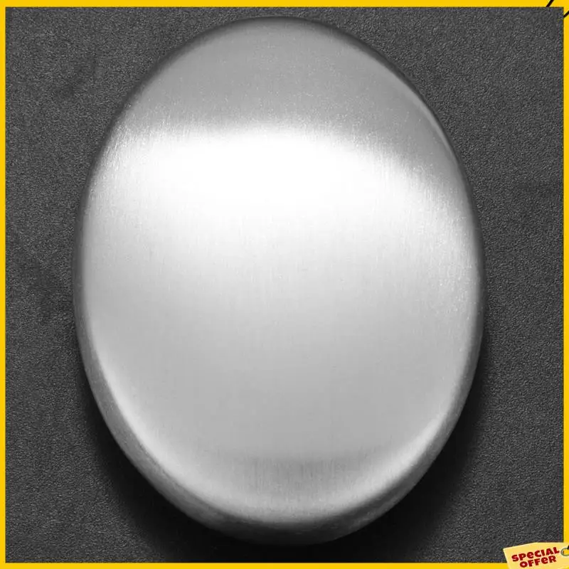 A24P Stainless Steel Soap， Odor Remover Hand Bar Kitchen Eliminating Smells Onion, Garlic, And Other Strong Scents 4 Pack