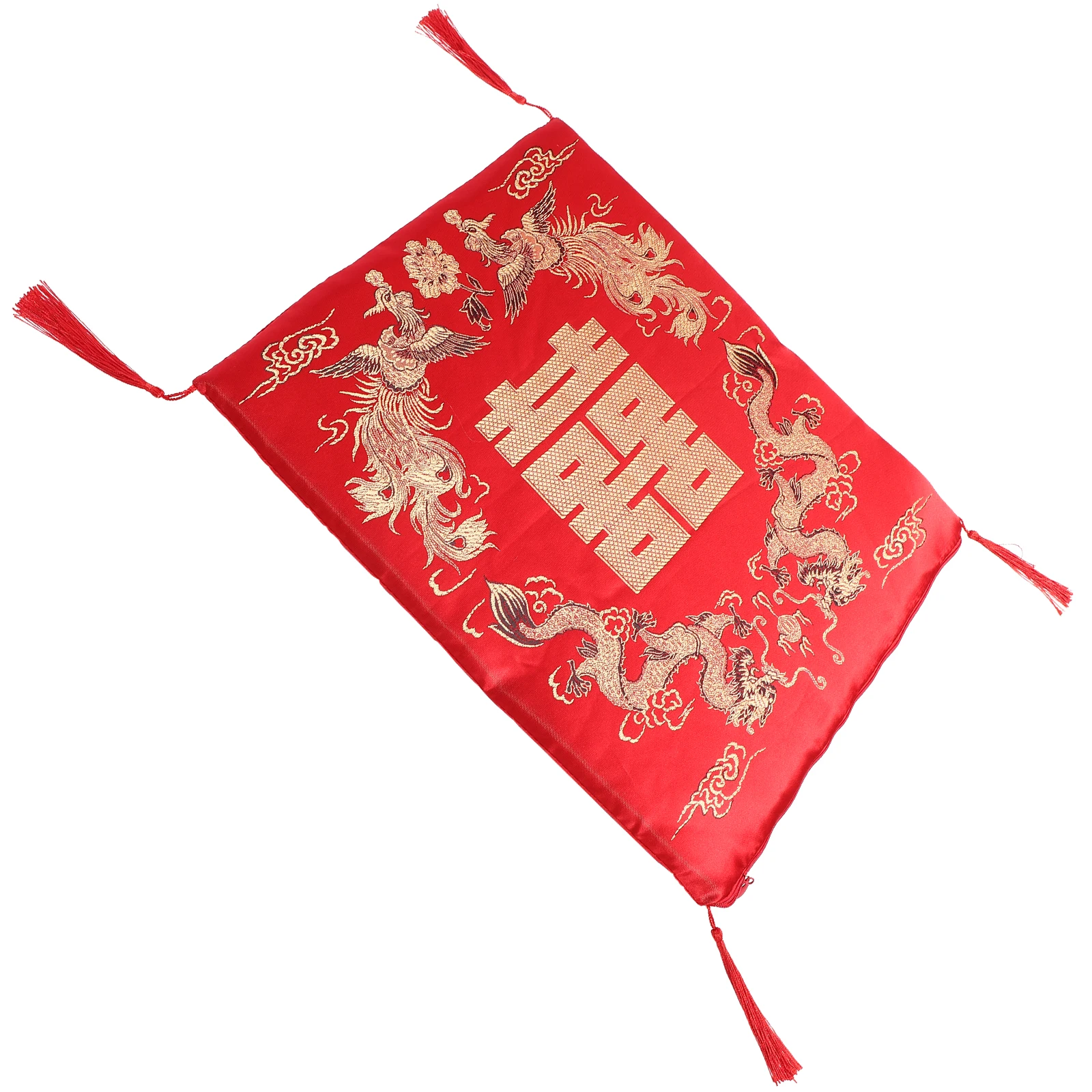 

Dragon Phoenix Wedding Cushion Square Seat Pad for Car Office Gaming Bedroom square seat chair square seats cushion for car