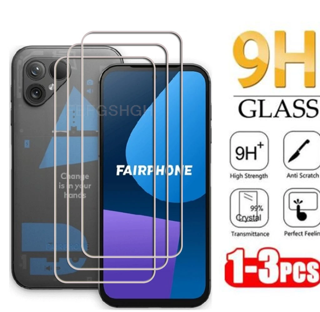 9H 2,5D gehärtetes Glas für Fairphone 5 6,46" Fairphone5 Displayschutzfolie