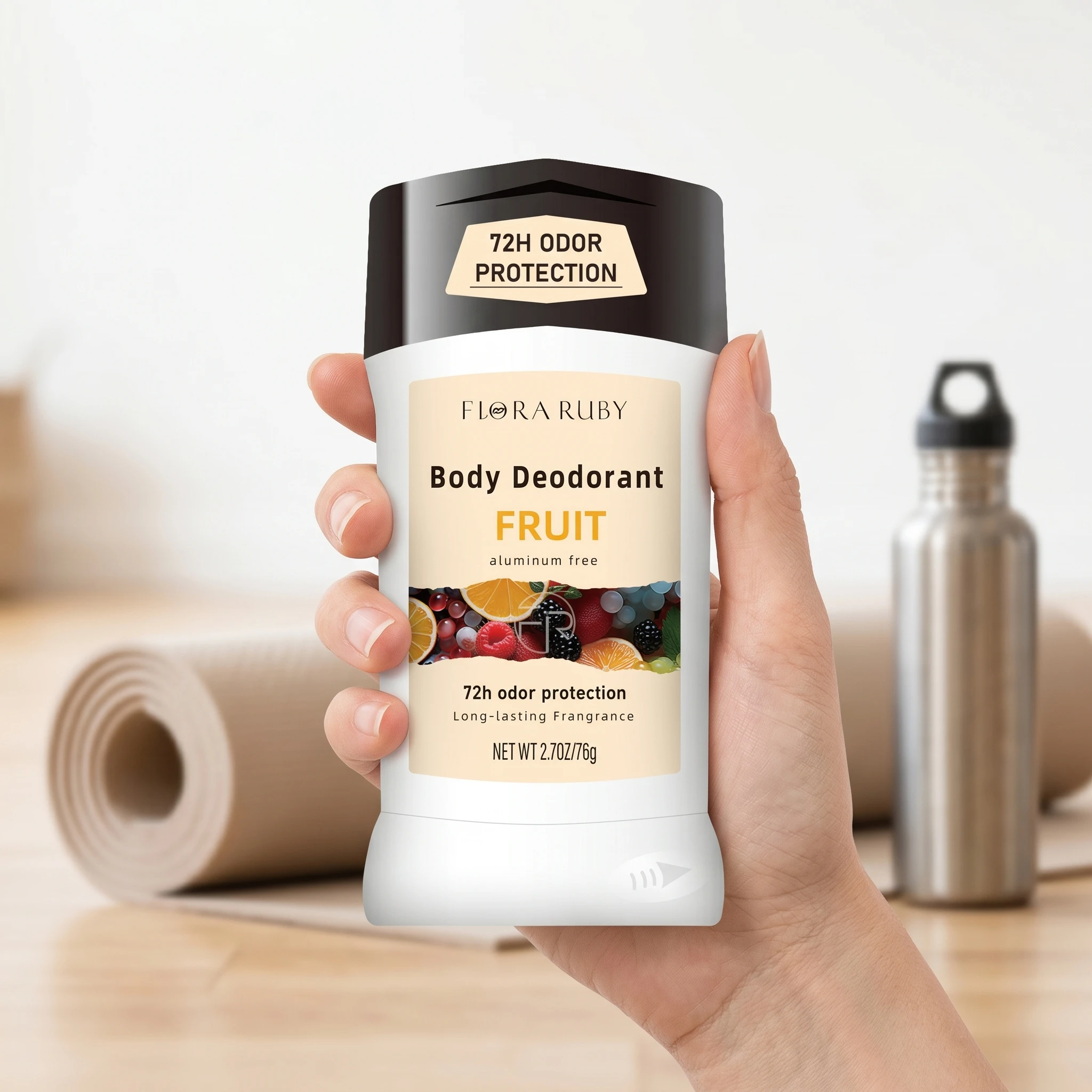 

Aluminum-free Long-lasting Deodorant Stick for Underarms, Neutralizes Odor, Leaves A Fresh and Gentle Fragrance