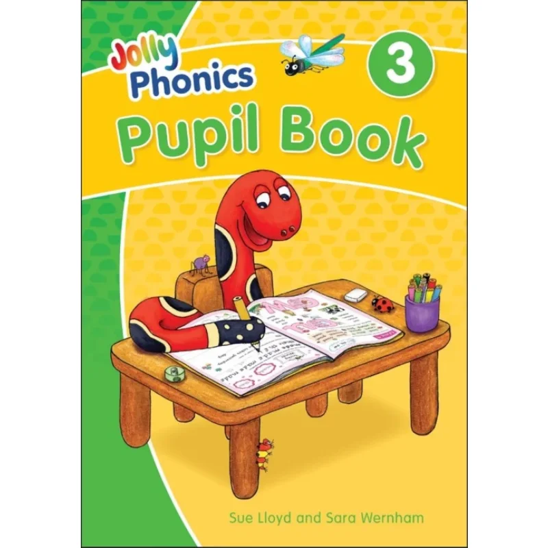 

Книга для учеников Jolly Phonics, 3-цветное издание, пересмотренное издание Sara Wernham Jolly Learning Ltd 9781844147182 Книга