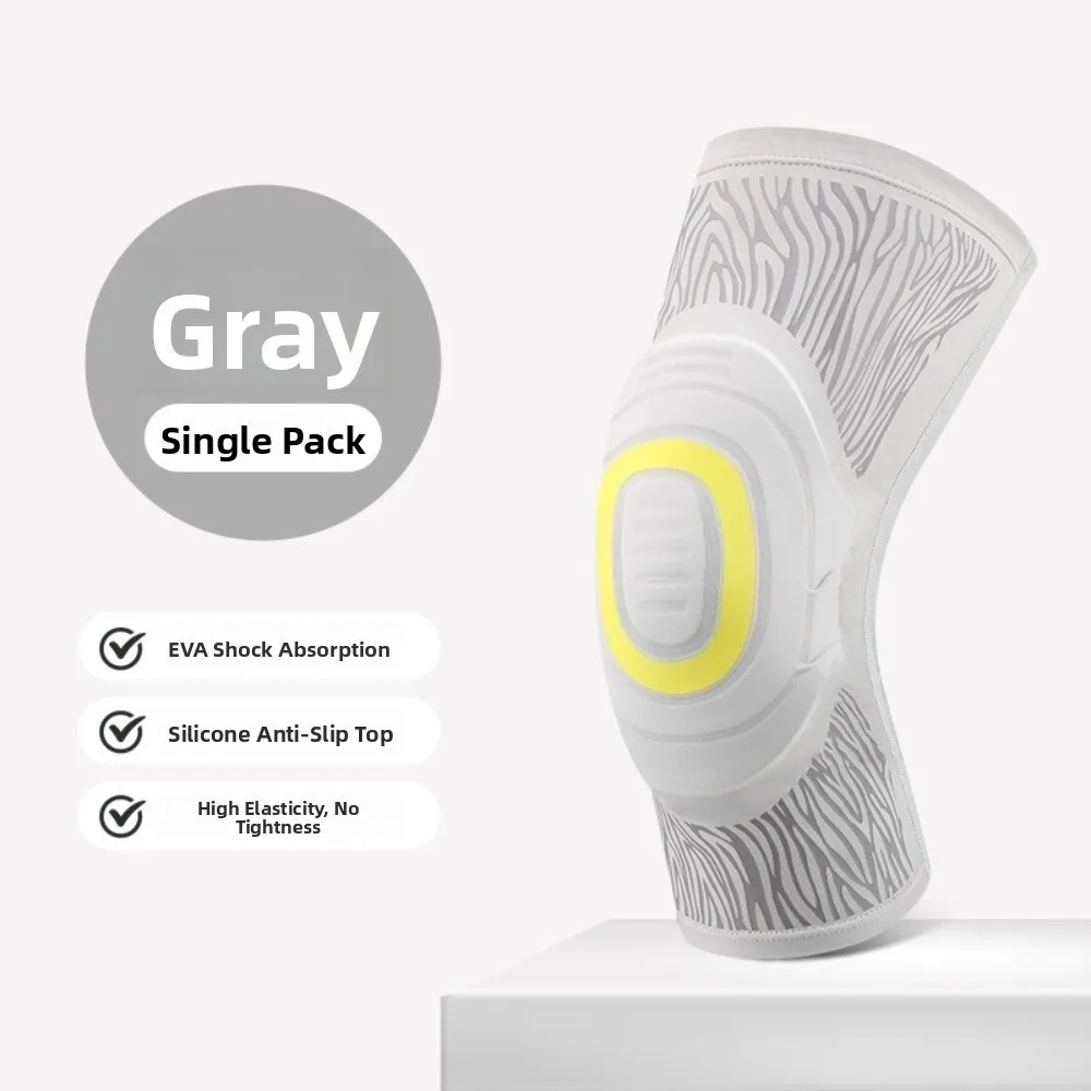 ضغط مرونة الرياضة الركبة وسادة المفاصل حامي قابل للتعديل ضغط دعامة الركبة امتصاص الصدمات تنفس