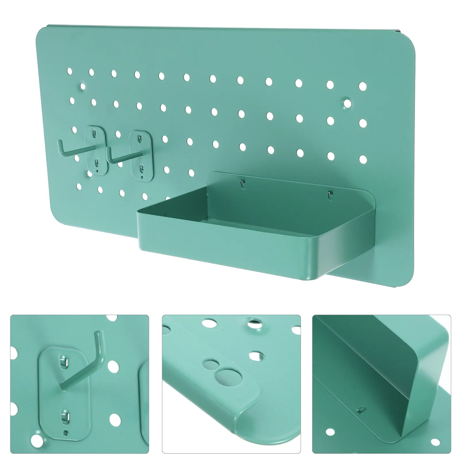 1set-minimalist-desk-wall-organizer-storage-shelf-box-with-perforated-pegboard-board-for-office-home-craft-room-wall-mount