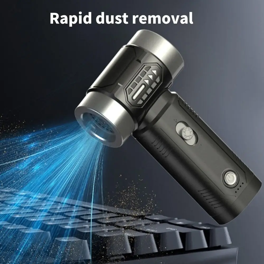 

100000RPM Mini Violent Turbo Fan 4500Pa Brushless Motor Electric Dust Blower High Speed Portable Charging