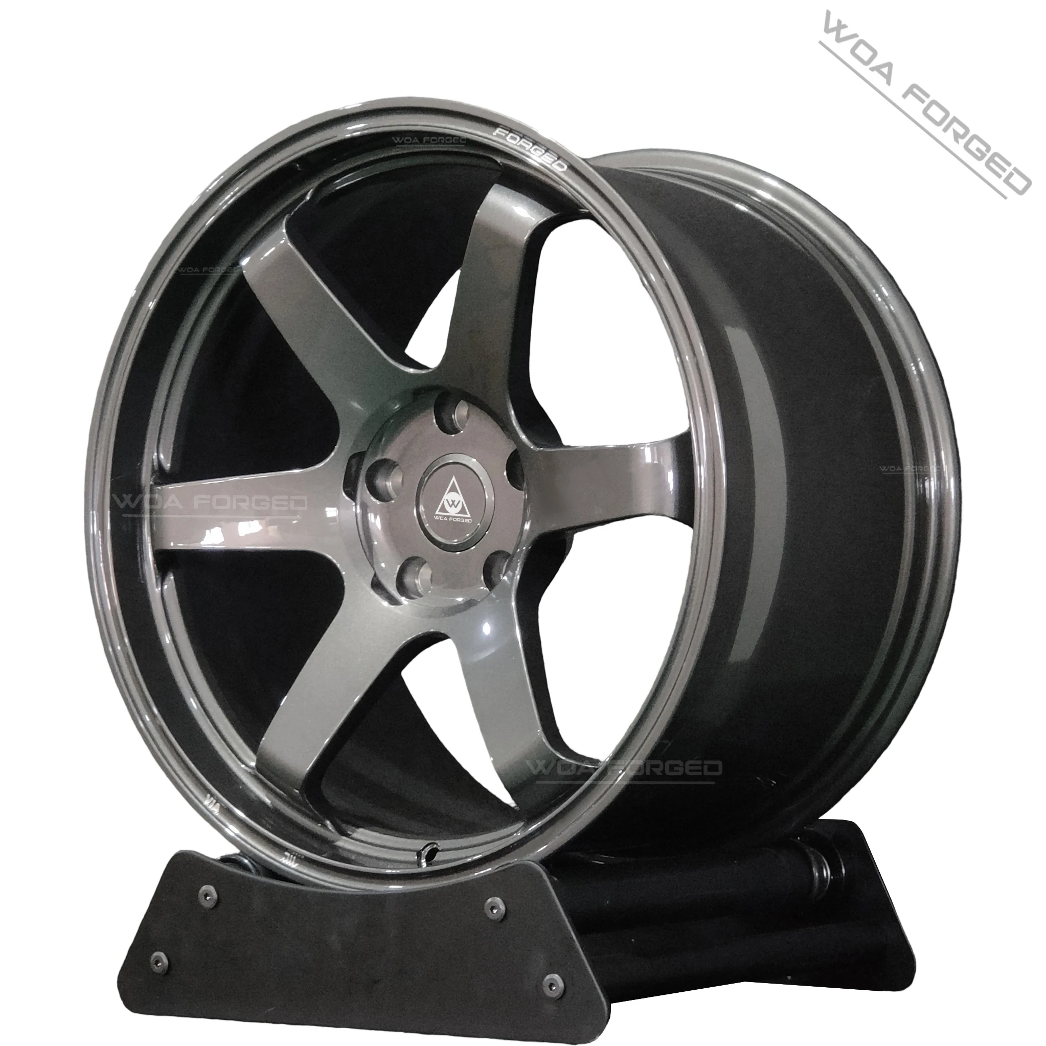 WOAFORED roues forgées 5X112 alliage d'aluminium personnalisé noir 17 18 19 20 pouces 4 pièces jante légère modèle S pour TE37