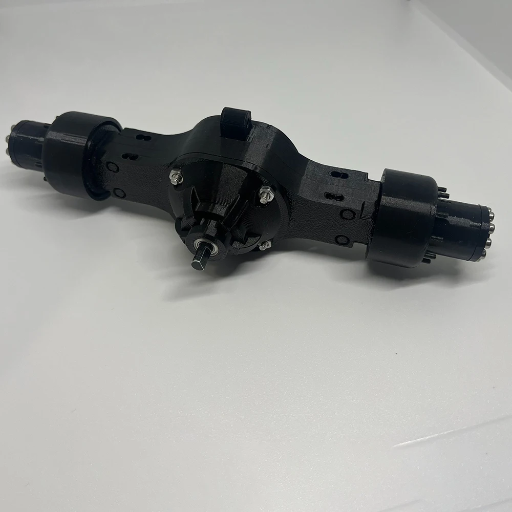 

Plastic Rear Axle/rear Through-axle with Wheel Hub Tire for 1/14 Tamiya RC Truck SCANIAVOLVO Mercedes-Benz ACTROS MAN Toys Parts