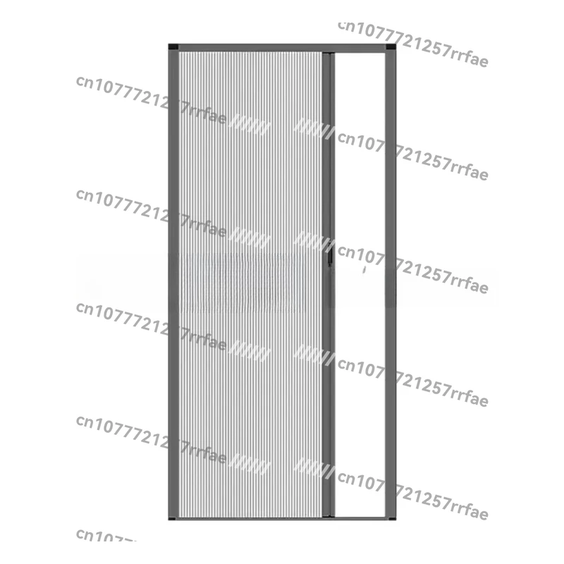 honeycomb-partition-sliding-door-aluminum-alloy-no-drilling-simple-invisible-folding-door-curtain-for-kitchen-bathroom