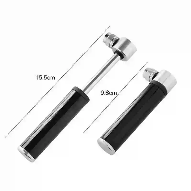  Mini Bike Pump Air Valve MTB Road Cycling Tire Inflator Aluminum Alloy Bicycle Hand Air Pump Tire Inflator Accessories ﻿