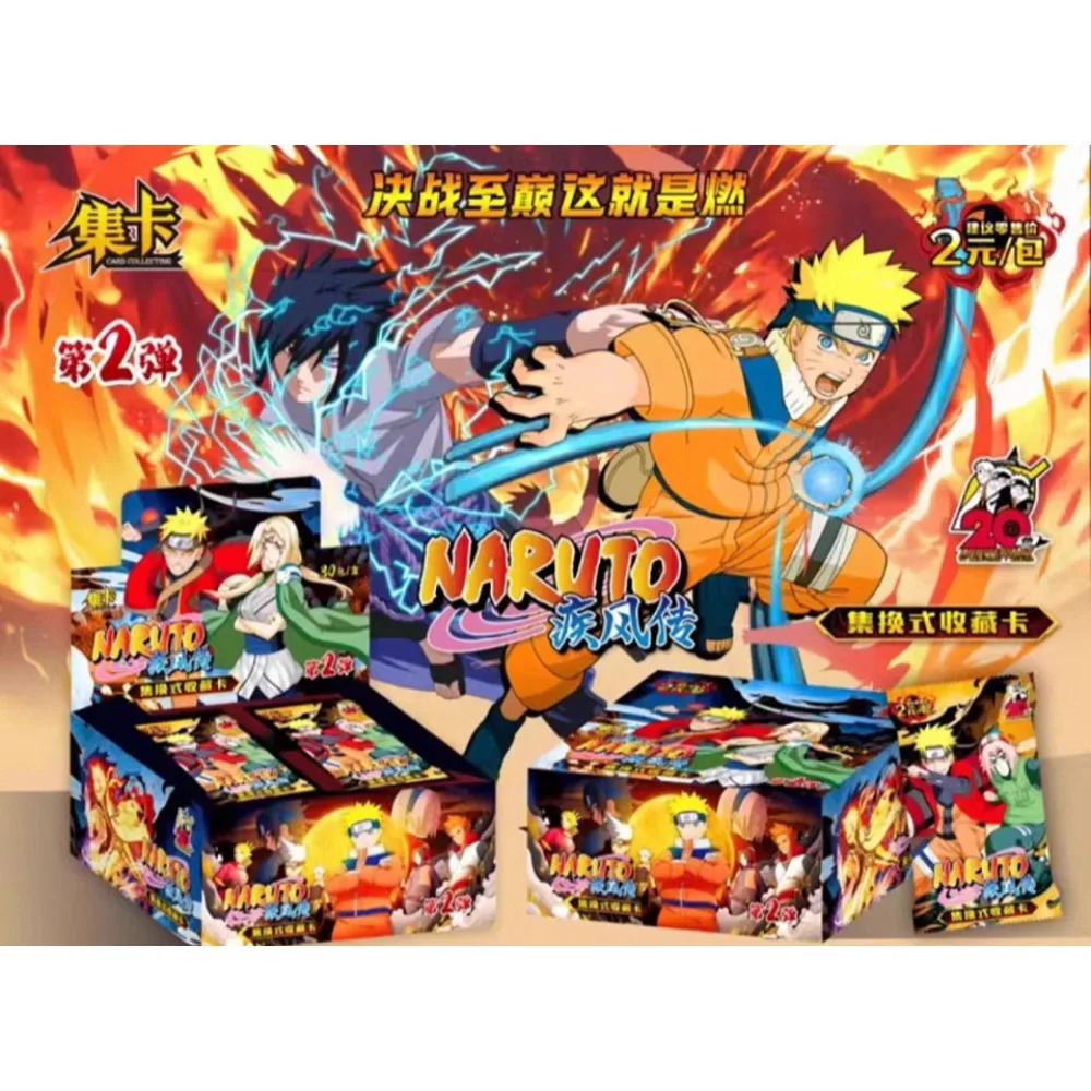 Naruto Fantasy Hot Blood Anime Collection Card Uchiha Madara Hatake Kakashi Exquisite Design Card Child's Sharing Toy Peripheral