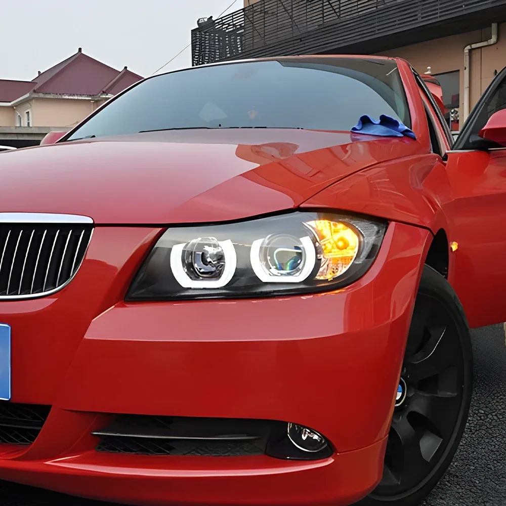 

For BMW 3 Series E90 320i 325i 2005-2008 LED Car Front Lamps Assembly Upgrade High Quality DRL Projector Lens Tool Accessories