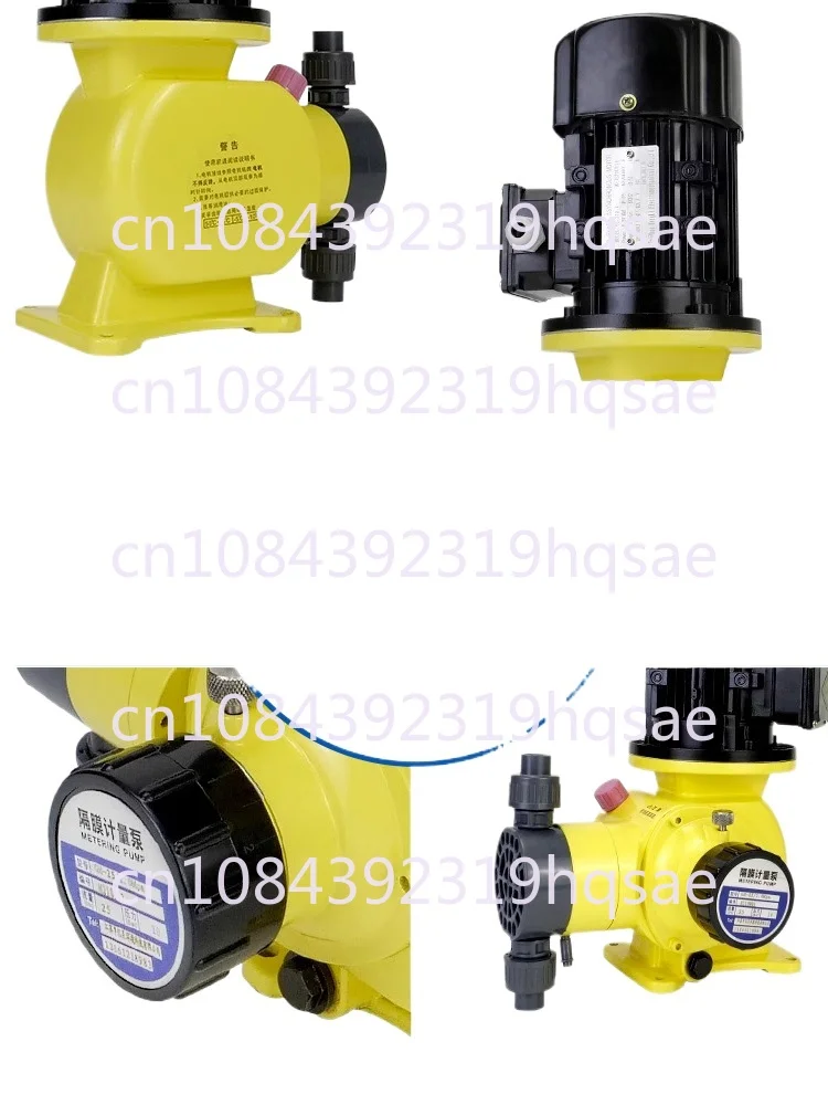 Mechanical Metering Diaphra Pumps Sewage Dosing Device Dosing Pump Acid and Alkali Corrosion Resistance Large Flow