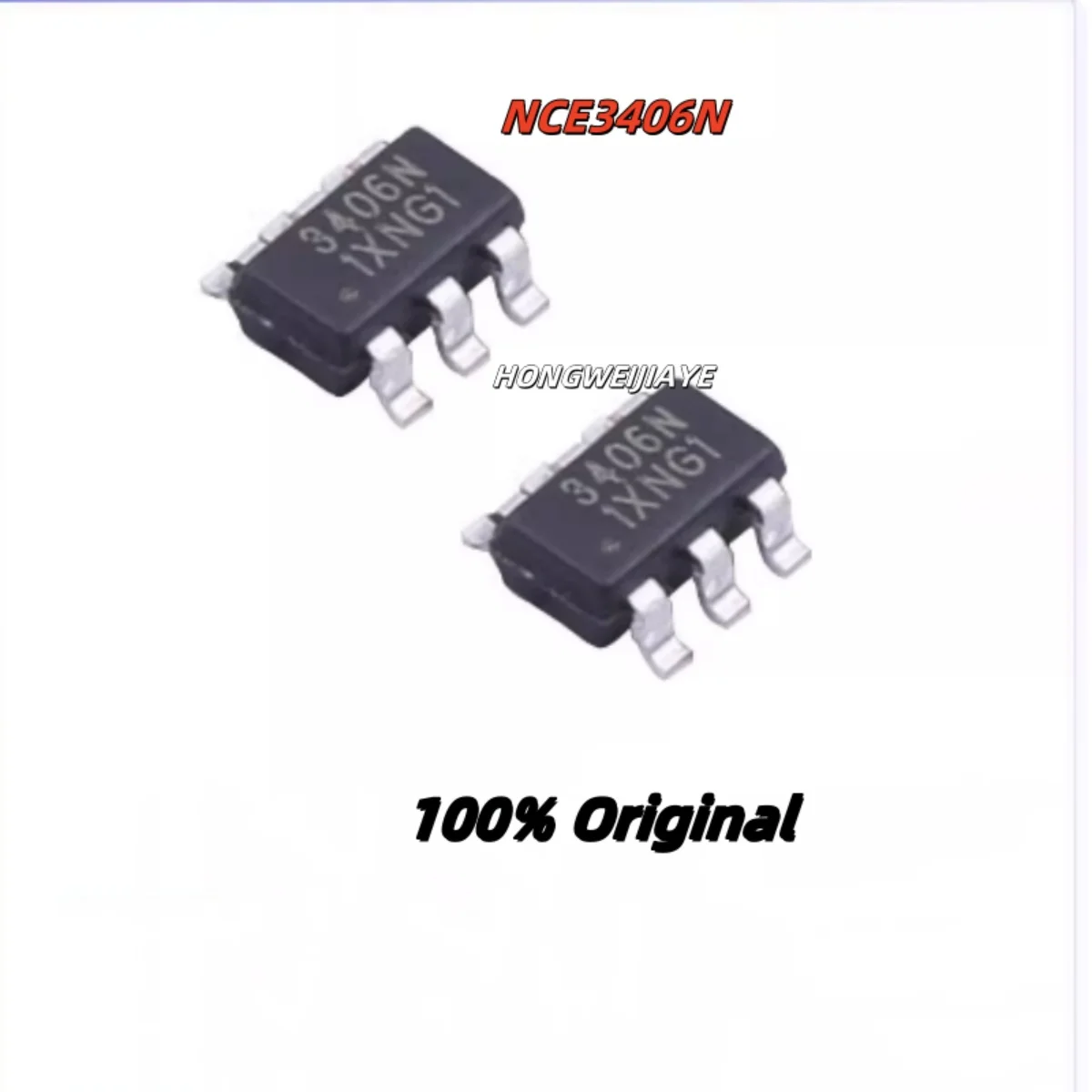 

10PCS 100% New NCE6602N NCE2007N NCE3406N SOT-23-6 Brand New Original Chips ic