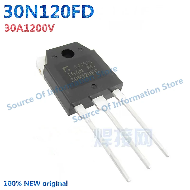 

TGAN 30N120FD, 30A 1200V, High speed FieldStop Trench IGBT