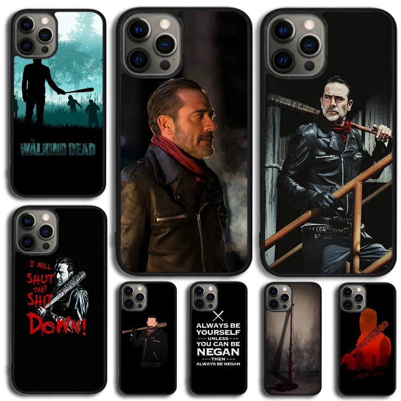 Negan Walking Dead Phone Case For Apple iPhone 17 Air Pro Max Plus Coque For iPhone 17 Air 14 15 16 13 12 Max Cover
