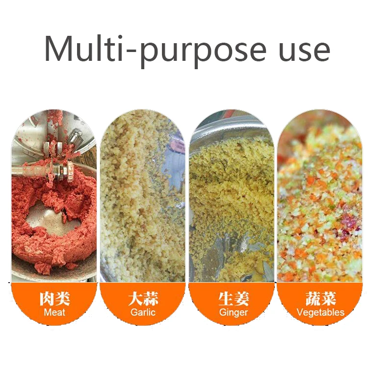 التجارية متعددة الوظائف وعاء كهربائي نوع الخضار الدجاج لحوم البقر لحم الخنزير مفرمة آلة تقطيع #3
