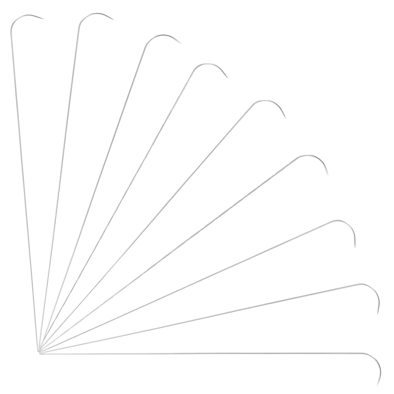 

9Pcs Beading Needle Tool Durable Iron DIY Beads Threader Bead Stringing Jewelry Making Craft Tools Bead Threader