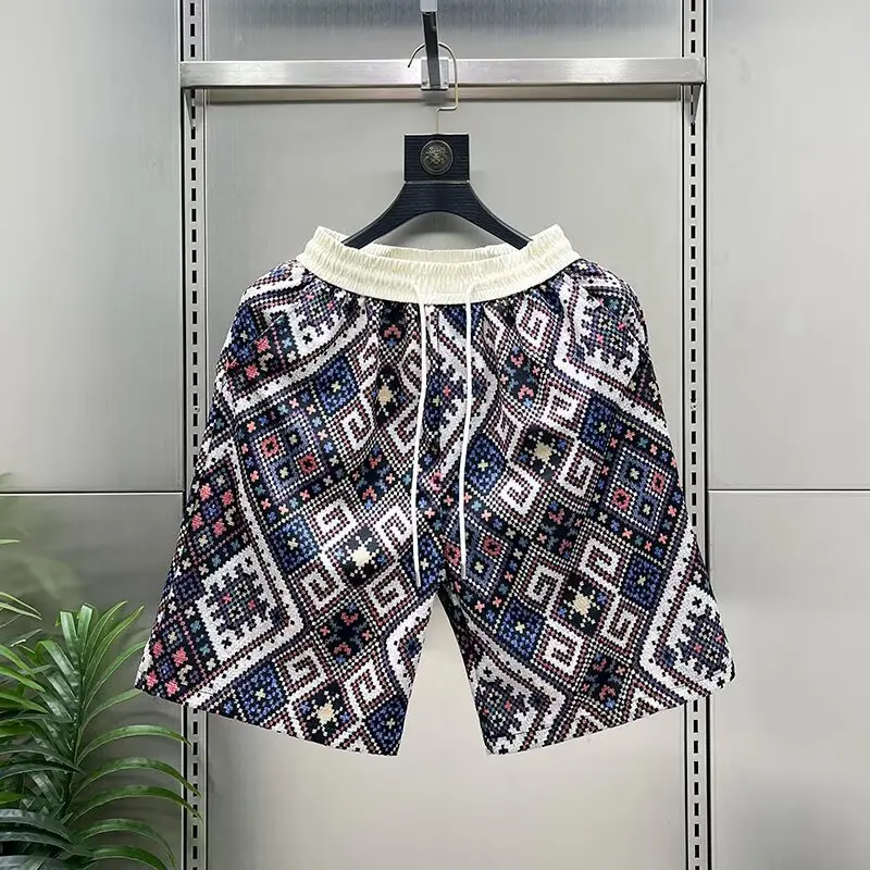 

Пляжные шорты-бермуды для мужчин Шорты Y2k Мужская одежда Jorts Мешковатые мужские брюки Известный бренд Спортивный костюм Брюки Мужские короткие спортивные штаны