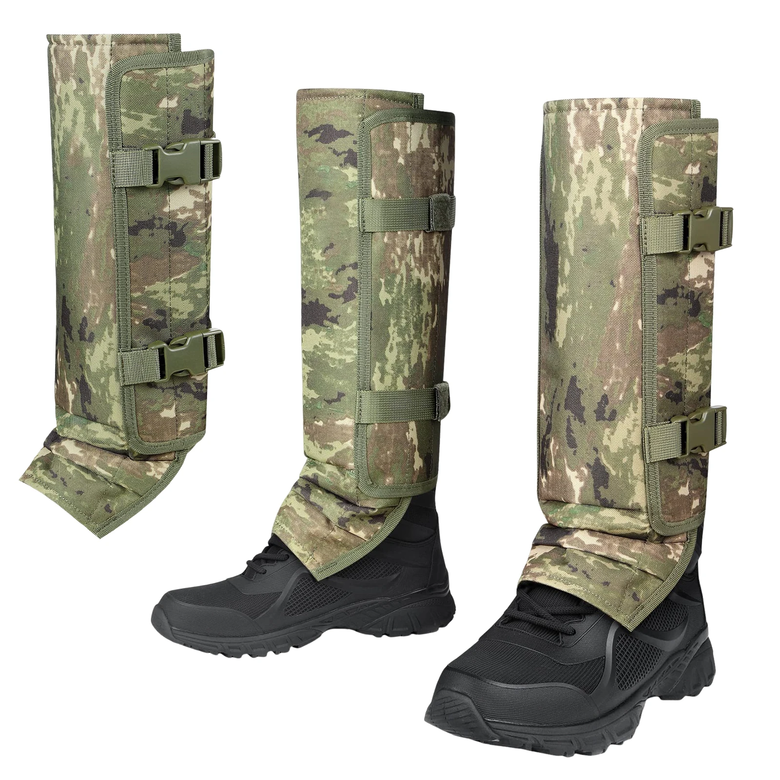 Snake Gaiters Leg Guards for Lower Legs Adjustable Snakes Bite Protection for Outdoor Hunting Hiking Farm Working Lawncare view 2