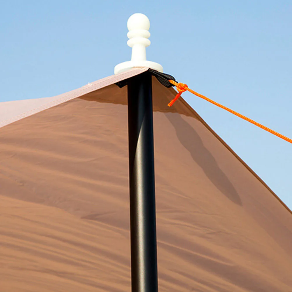 

New Tent Poles Camping Poles For Tarp Awning Canopy Shelter Sun Sail Tarpaulin Headroom Carbon Fiber Tarp Poles Adjustable Tools