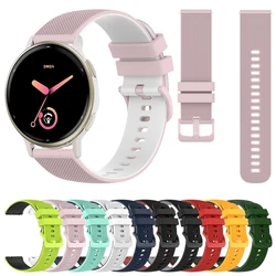 22mm 20mm Silicone Strap For Garmin Active 5 Band Forerunner 255 265 245 165 Venu 3 2 sq Bracelet Accessorie Sports Replacement