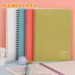 1pcs Japan Kokuyo Me Soft Coil Notebook 5mm Square Handheld Account with A5 Minimalist Kawaii School Office Accessories