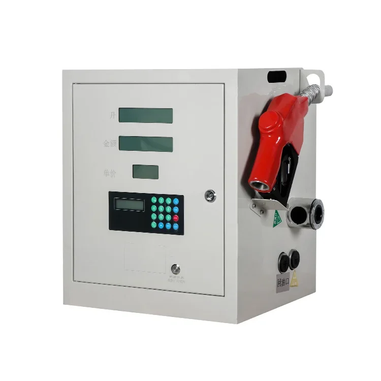 for 12v 24V 220V Mini Electronic Gasoline Fuel Station DC Fuel Dispenser with Ticket Printing