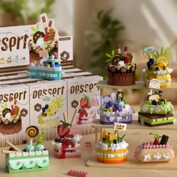 Birthday Gift Candy Mini Block Cake Micro Building Block for Adults 3D Model Educational Bricks for Children Girls 6 to 12 Years