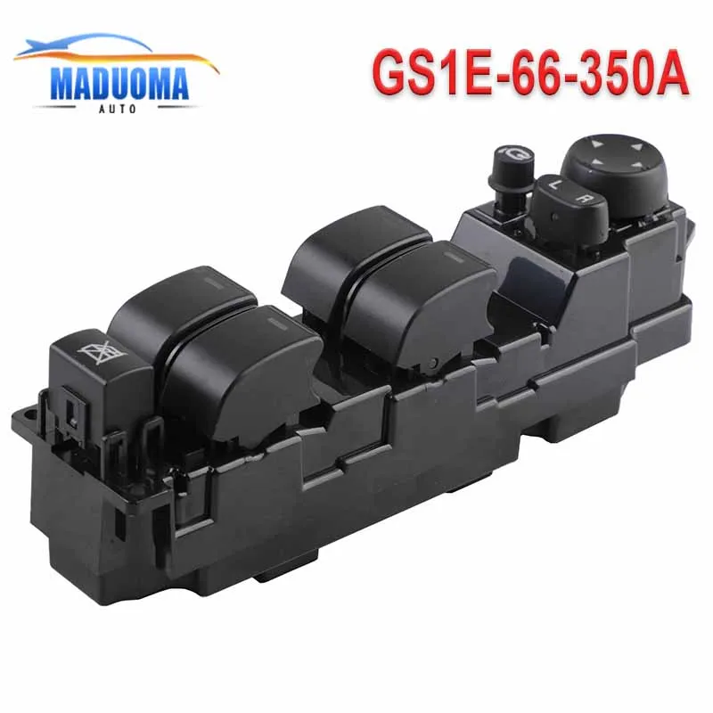 New Hight Quality Front Left Window Switch GS1E-66-350A GS1E66350A GS1E-66350A 9+13pins For 2007-2012 Mazda CX7