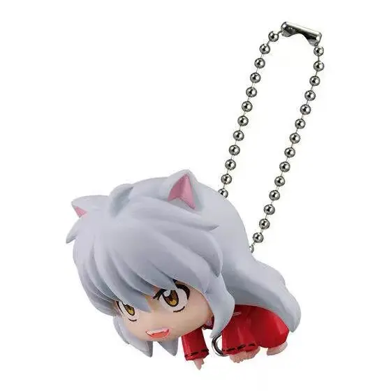 Bandai Inuyasha Connected Figure Pendant Sesshomaru Shippo Kagome Higurashi Gashapon Capsule Hanging Charm For Anime Collectors view 4