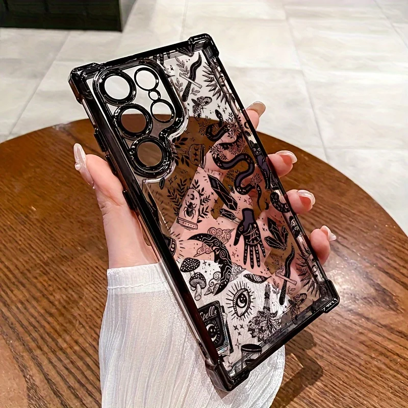 حافظة هاتف بنمط غامض لهاتف أبل 17 16 15 14 13 12 11Pro Max Plus Series #2