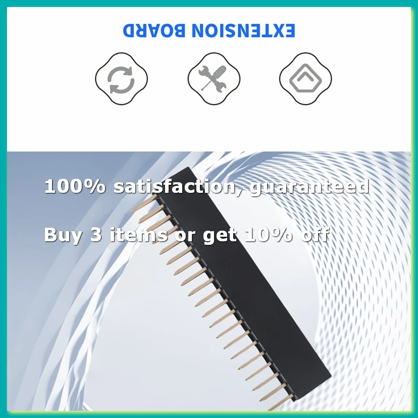 12PCS 40 Pin GPIO Header Kit 20X2 Pins Right Angle GPIO Header Socket for Zero/4B/3B+/3B/3A+-DTA9