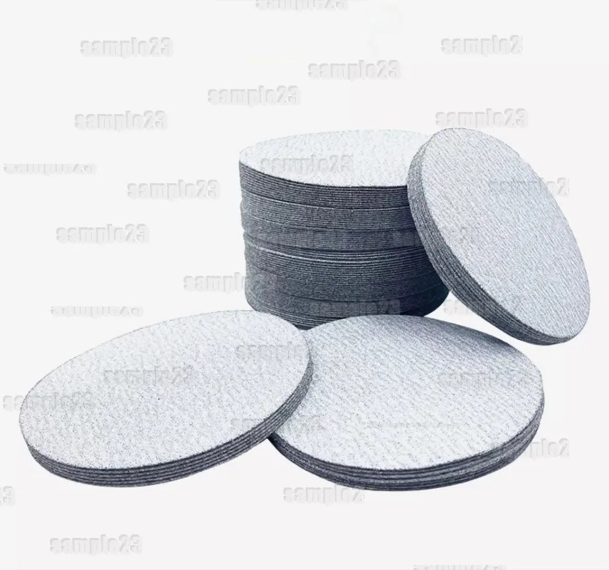 100pcs 5 Inch 60-2000 Grit Round Sandpaper Wall Sanding Polishing Tool Accessories