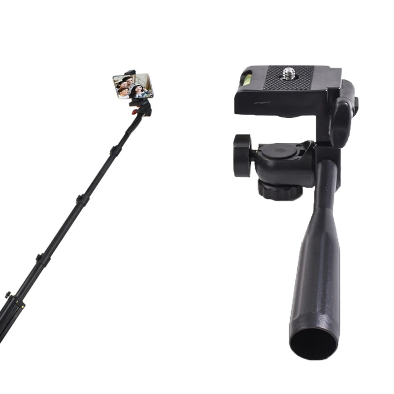 3110 Tripod Head Mobile Phone With Handle Head Inch 1/4 Interface Tripod Head