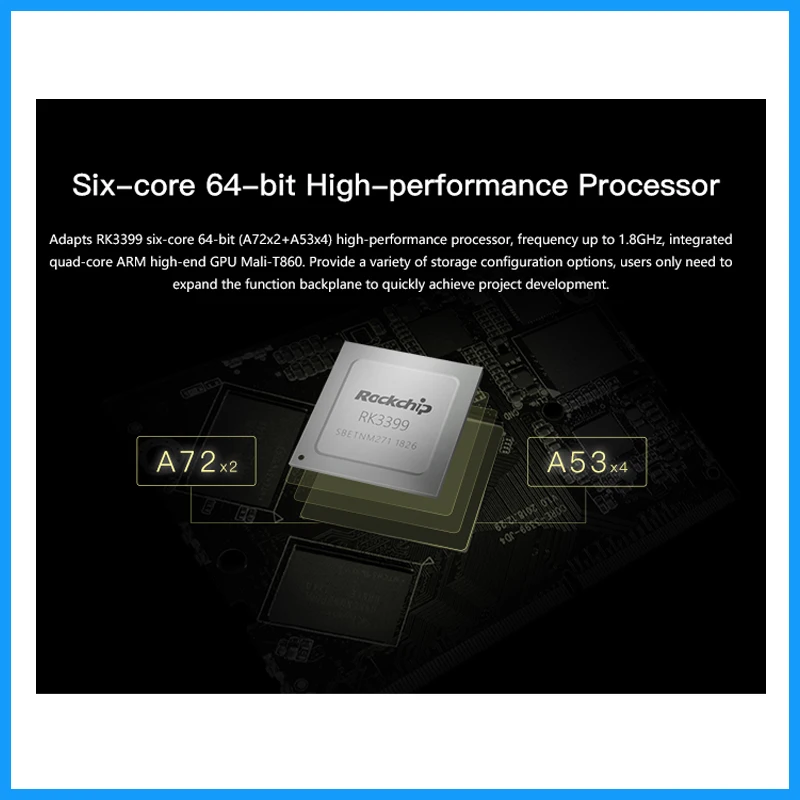 Imagem -03 - Firefly Core3399-jd4 Rk3399 Seis-core ai Placa de Núcleo Npu Inteligência Artificial Borda Computação Android Linux Painel Industrial