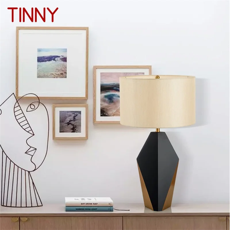 TINNY LED Lamps For Modern Bedroom Desk Lights Home Decorative E27 Dimmer Paint Table Light Foyer Living Room Office