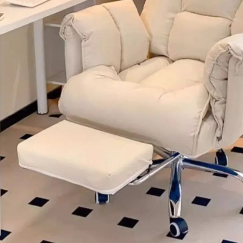 كرسي مكتب تنفيذي فاخر وسادة غرفة المعيشة الكمبيوتر مريح كرسي مكتب دعم حديث Sillas De Gamer اكسسوارات المنزل #3