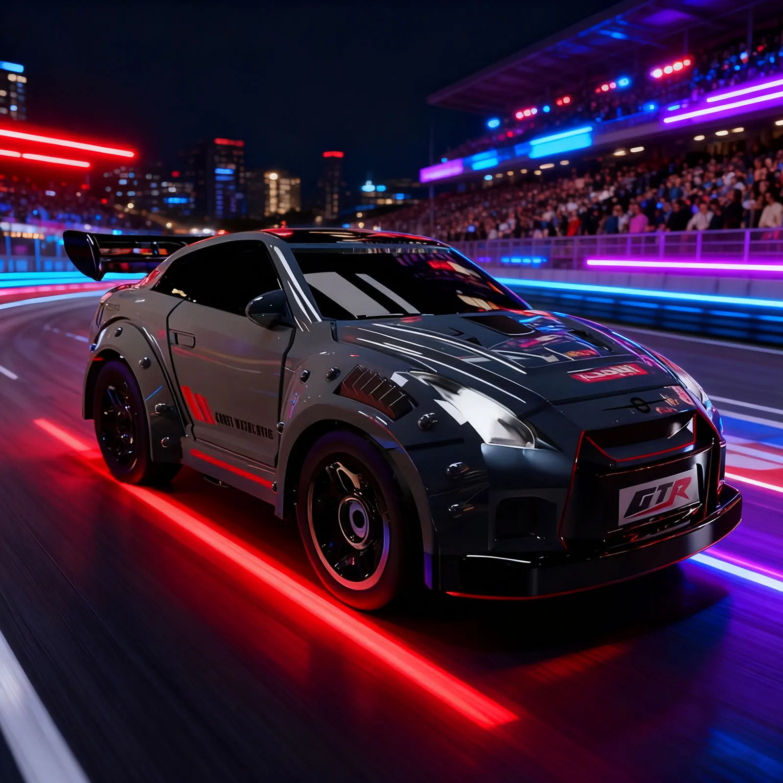 New Arrival 1:64 Scale RC Remote Control Car Drift Four-Wheel Drive High-Speed Rechargeable Simulation Toy Model for Kids