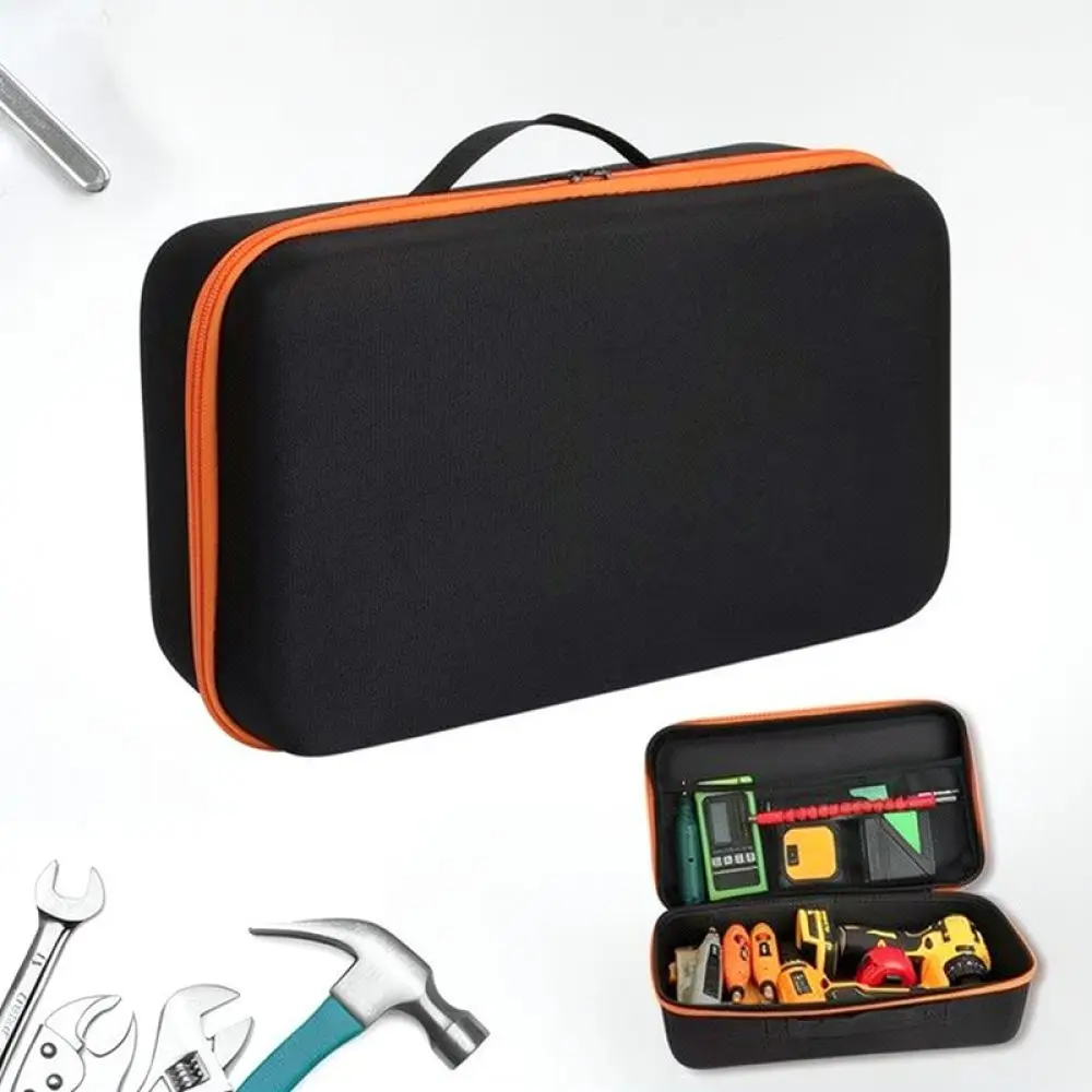 Handy Tool Organizer Pouch For Rotary Drill Grinder Bits Oxford Fabric Storage Case Compact Maintenance Accessory Bag
