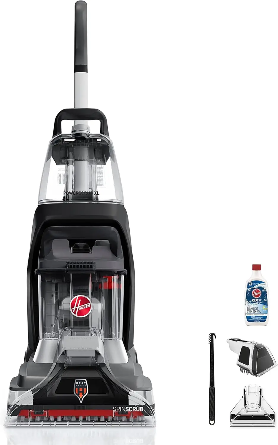 Pet Carpet Cleaner Machine, Upright Shampooer, Black