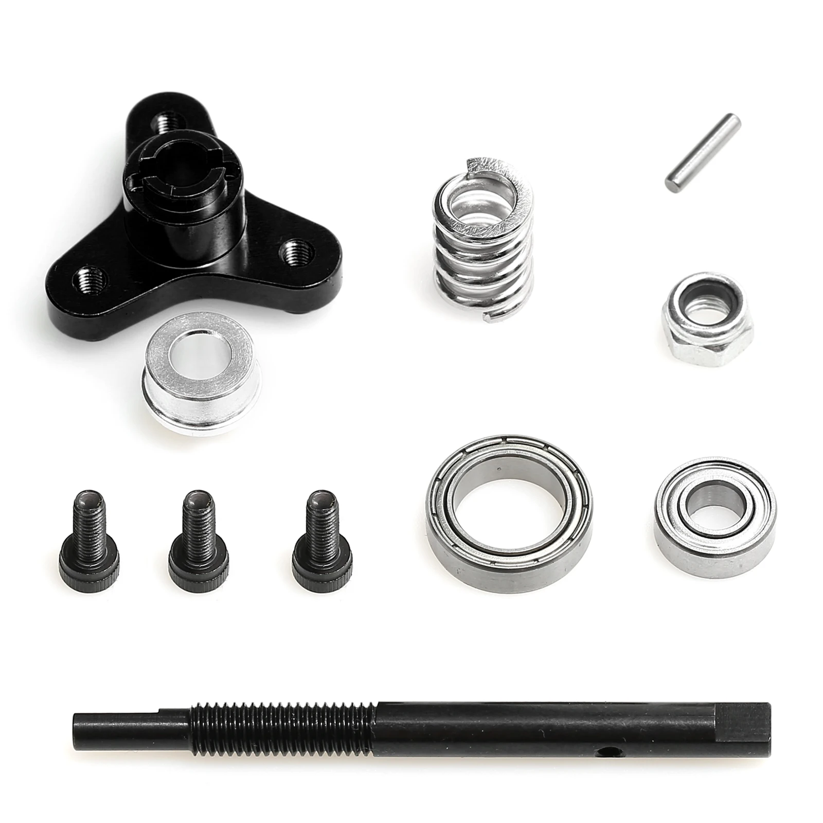 1 Set  CNC Aluminum Alloy Slipper Clutch Eliminator for Traxxas 1/10 Slash  Rustler Stampede RC Truck Upgrade Parts Accessorie