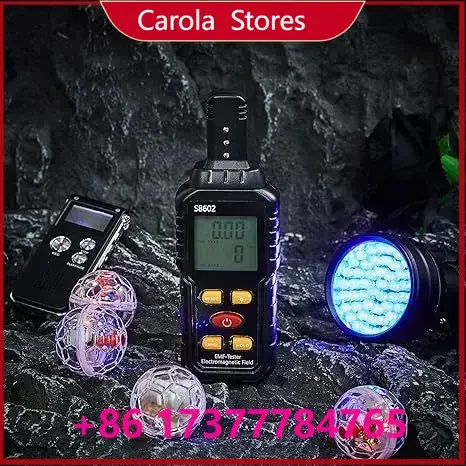 Ghost Hunting Kit With EMF Meter EVP Recorder Spirit Box UV Blacklight Flashlight For Paranormal Investigation