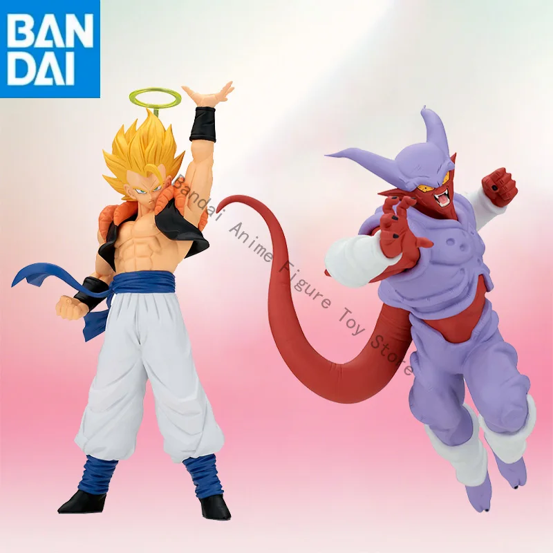 En stock Original véritable BANDAI NAMCO BANPRESTO DRAGON BALL Z MATCH MAKERS Gogeta VS Janemba PVC 17 cm Figure modèle jouet cadeau