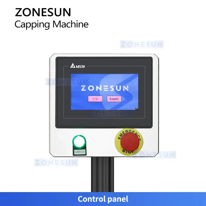 ZONESUN ZS-SVXG01 Automatic Double Heads Servo Screw Capping Machine for Sauce Jar Cap