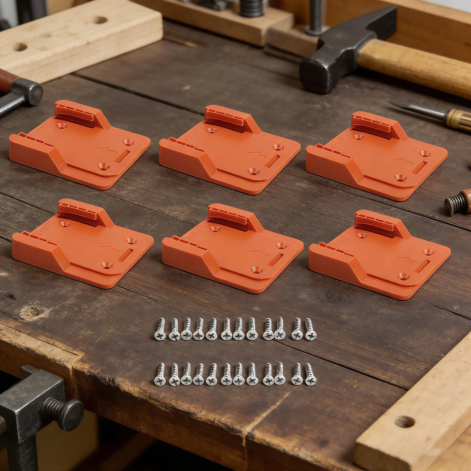 Battery Holder Battery Wall Mount Battery Storage For RIDGID For AEG 18V Battery And For RIDGID 18V Li-ion Tools Power Tool