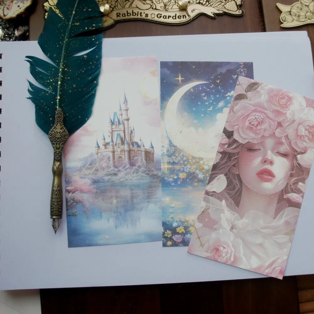 

30 Sheet Love Novel Illustrations Paper Design Craft Paper Gift Decoration Scrapbooking Handmade DIY